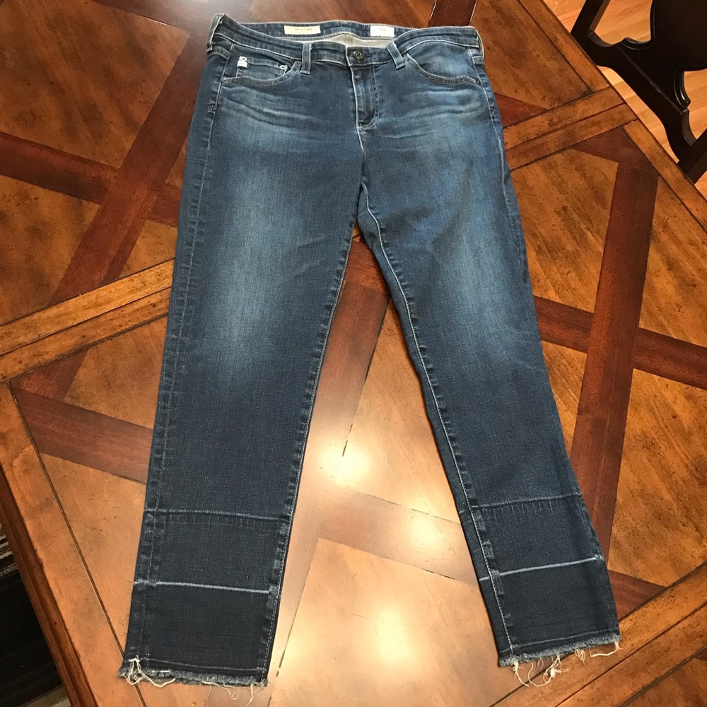 AG Adriano Goldschmied stilt crop cigarette jeans